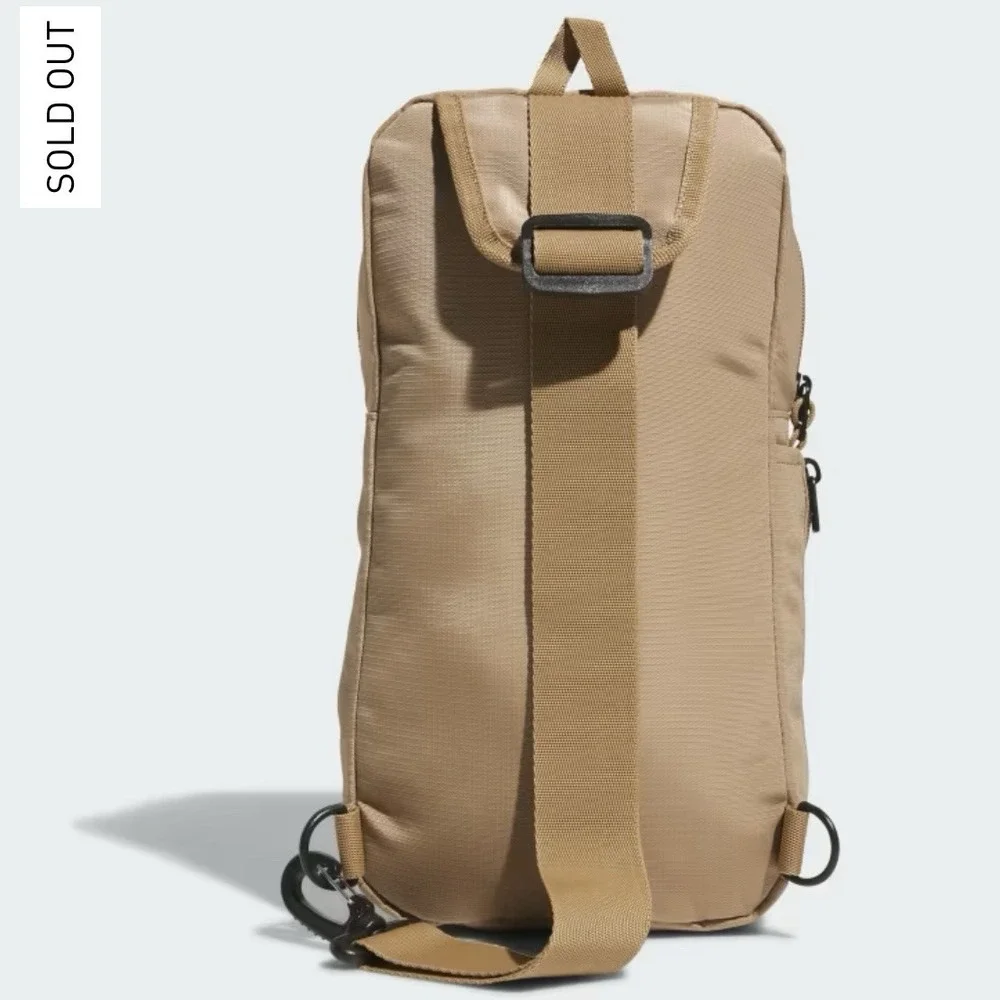 Adidas Utility 4‎ Sling Bag Hiking JK5456 Brown Travel Gorpcore Backpack